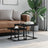 Nesting Coffee Table 2 Pcs Engineered Wood