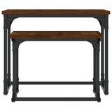 Nesting Coffee Table 2 Pcs Engineered Wood