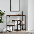 Console Table 89.5X28X76 Cm Engineered Wood