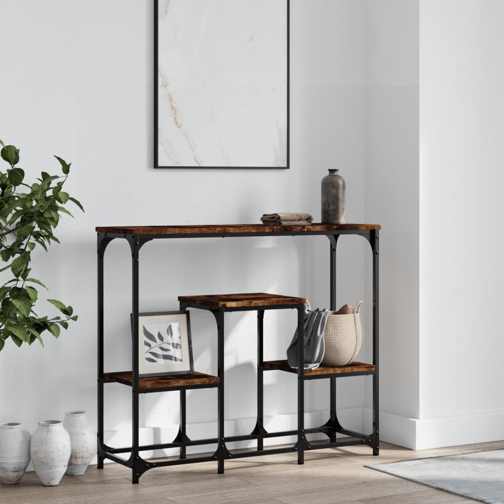 Console Table 89.5X28X76 Cm Engineered Wood