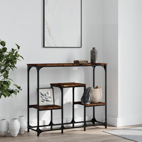 Console Table 89.5X28X76 Cm Engineered Wood