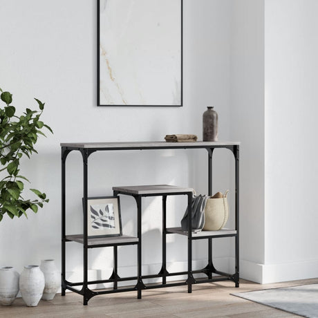 Console Table 89.5X28X76 Cm Engineered Wood