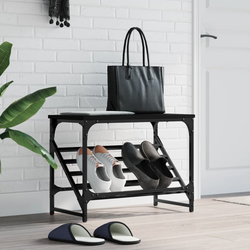 Shoe Rack 60X30X Engineered Wood