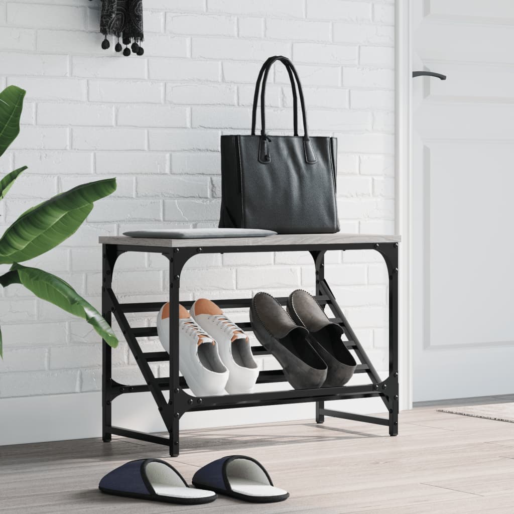 Shoe Rack 60X30X Engineered Wood