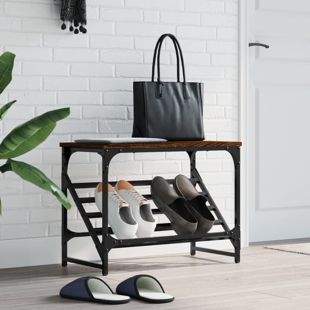 Shoe Rack 60X30X Engineered Wood