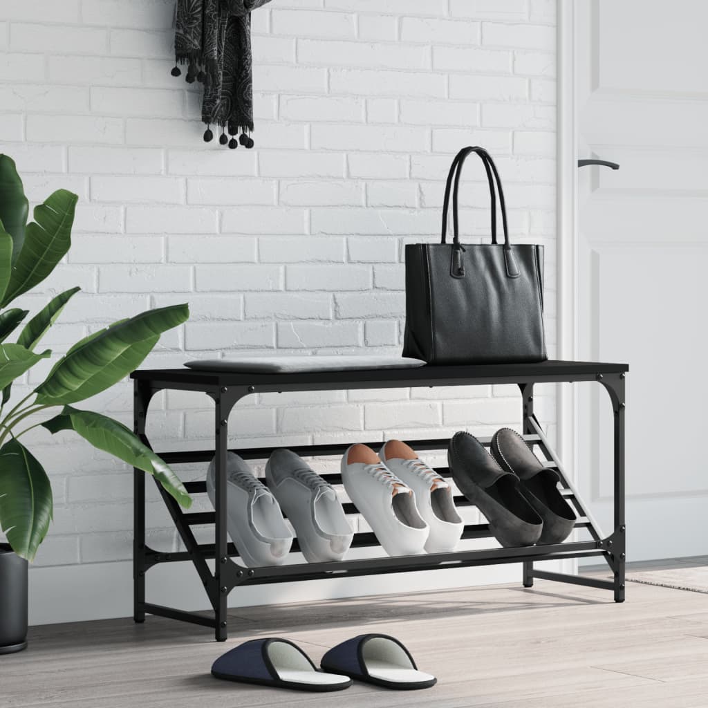 Shoe Rack 60X30X Engineered Wood