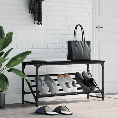 Shoe Rack 60X30X Engineered Wood