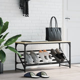 Shoe Rack 60X30X Engineered Wood