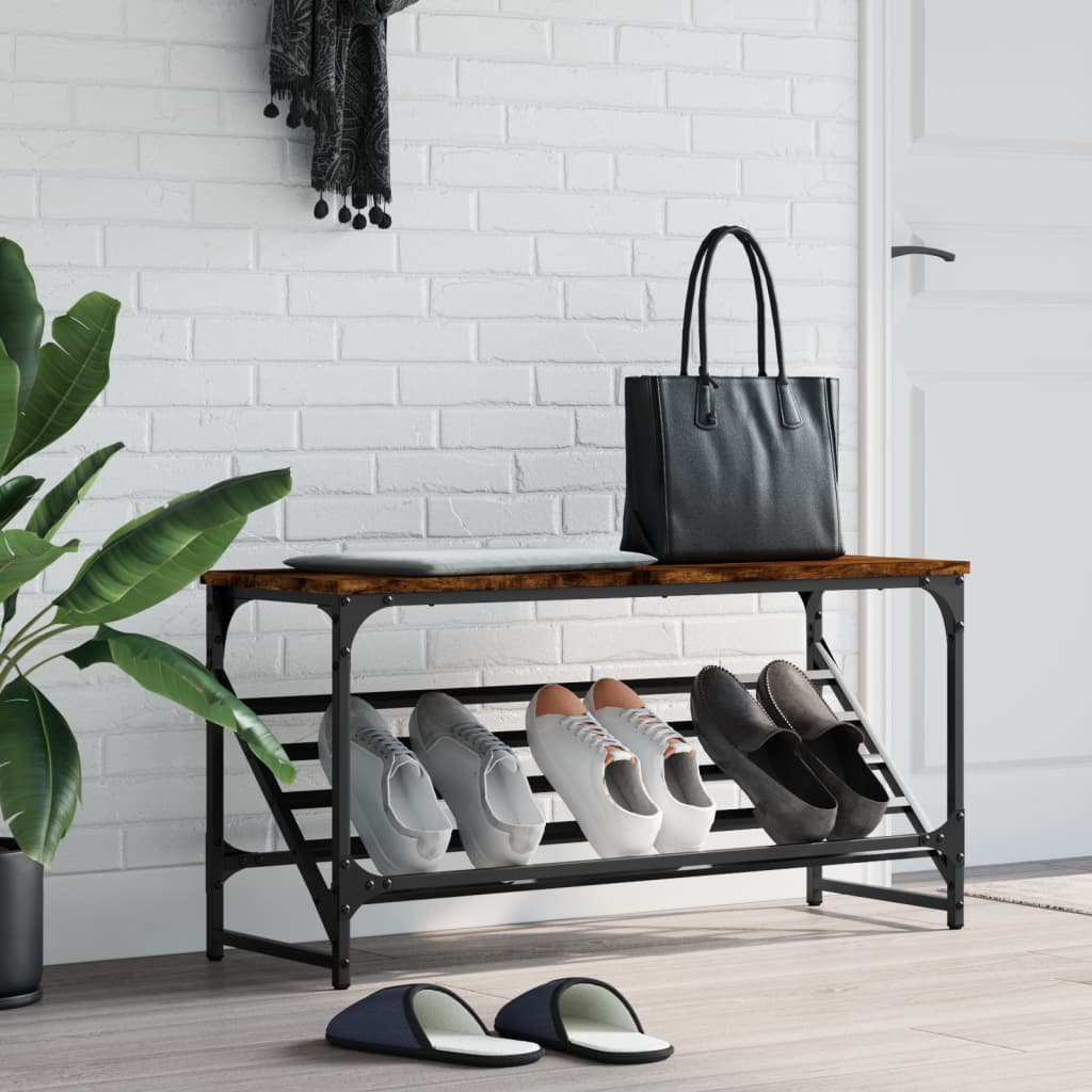 Shoe Rack 60X30X Engineered Wood