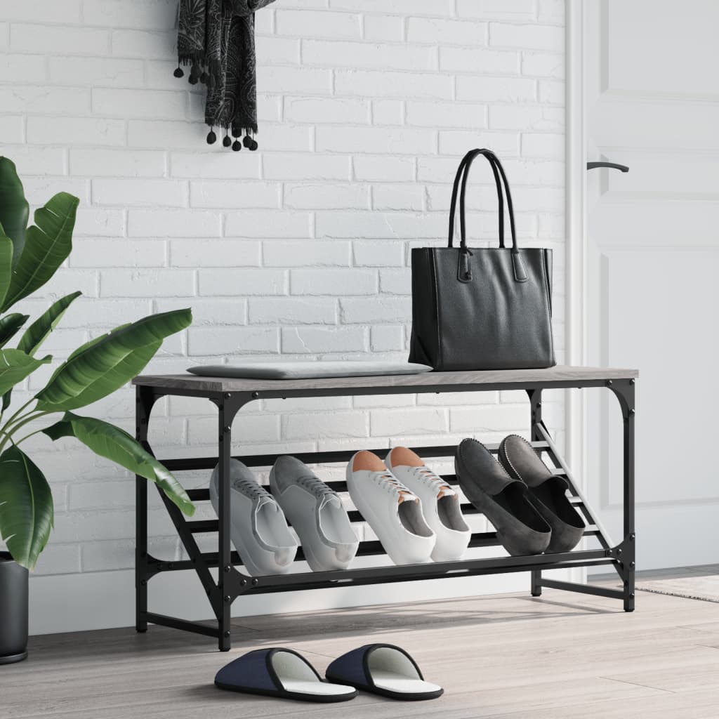Shoe Rack 60X30X Engineered Wood