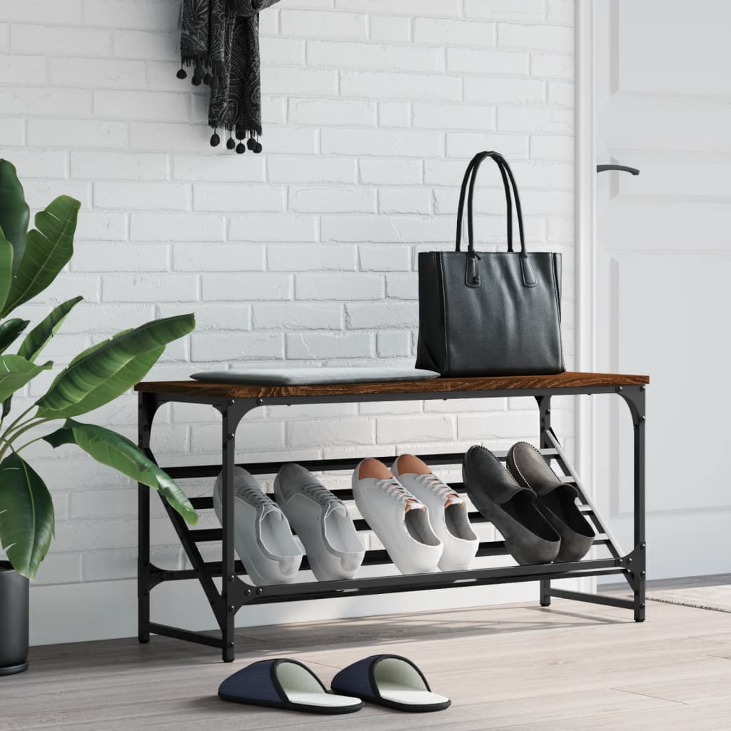 Shoe Rack 60X30X Engineered Wood