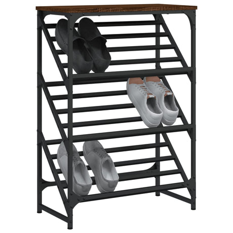Shoe Rack 60X30X Engineered Wood