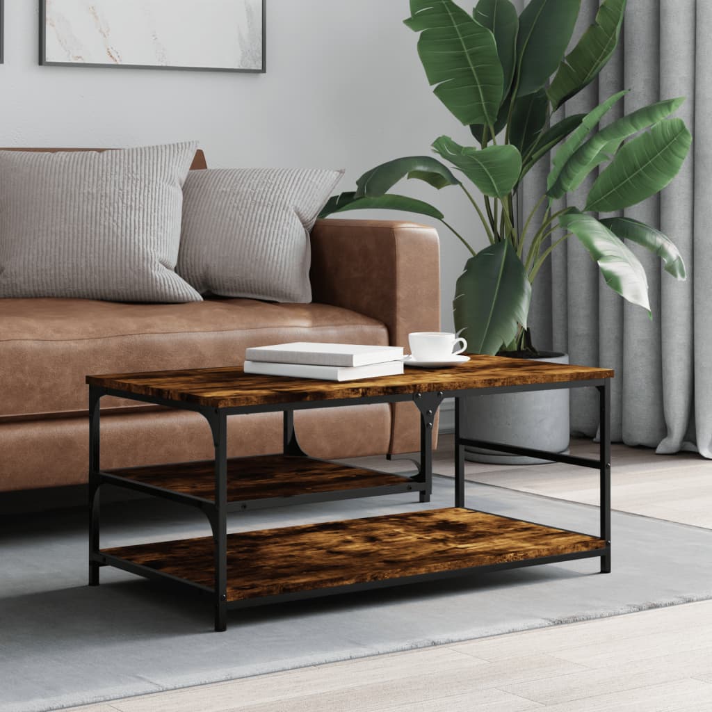 Coffee Table 90X49X40 Cm Engineered Wood