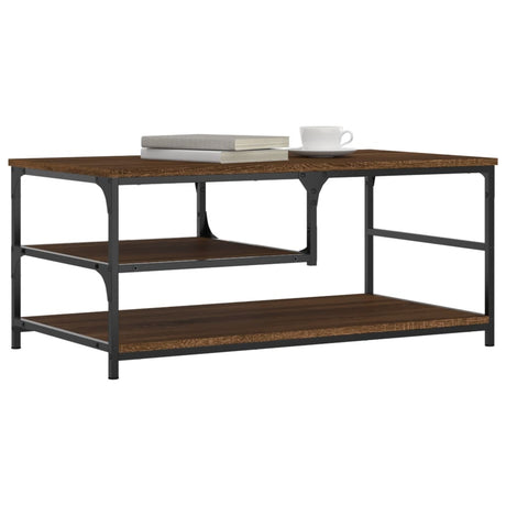 Coffee Table 90X49X40 Cm Engineered Wood