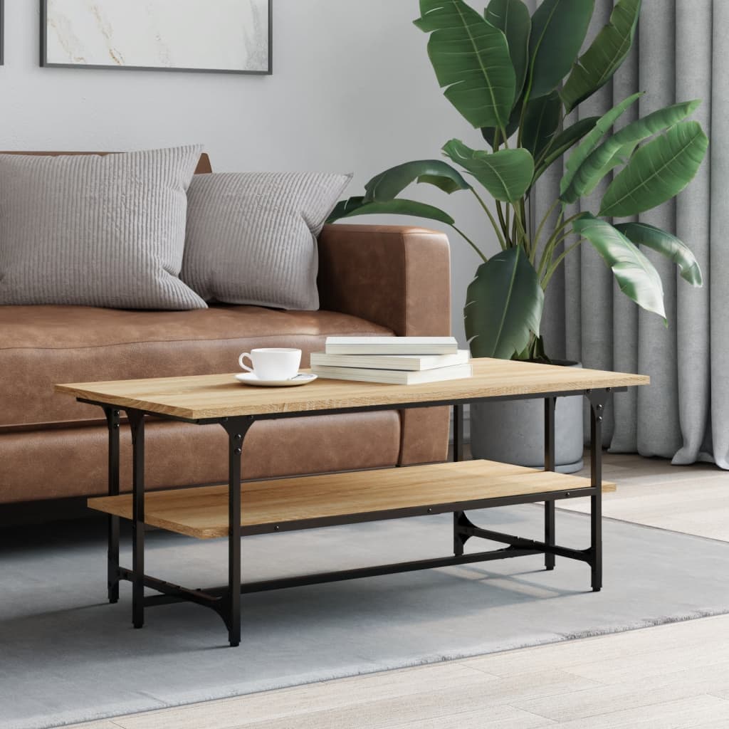 Coffee Table 100X50X40 Cm Engineered Wood