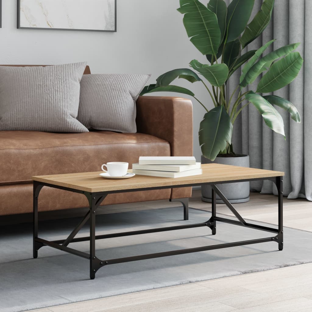 Coffee Table 75X50X35 Cm Engineered Wood