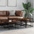 Nesting Coffee Tables 5 Pcs Engineered Wood