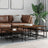 Nesting Coffee Tables 5 Pcs Engineered Wood