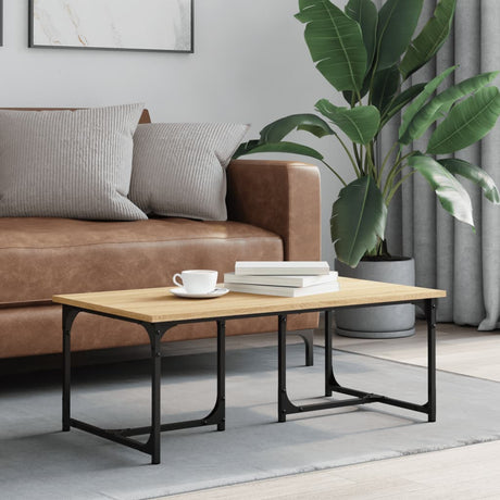 Coffee Table 90X50X35 Cm Engineered Wood