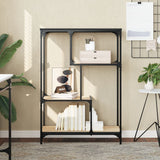 Bookshelf Engineered Wood And Steel