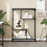 Bookshelf Engineered Wood And Steel