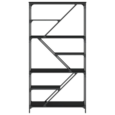 Bookshelf 91X36X176 Cm Engineered Wood And Steel