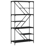 Bookshelf 91X36X176 Cm Engineered Wood And Steel