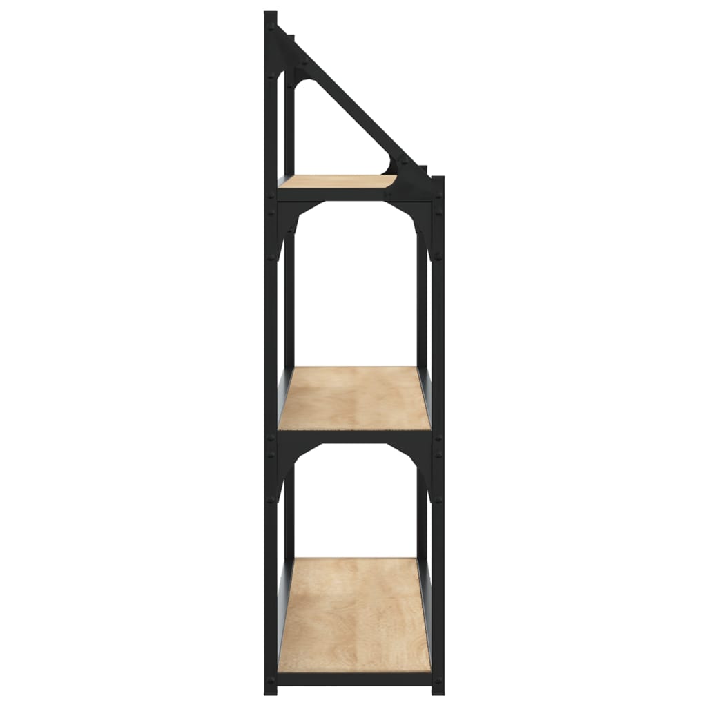 3-Tier Wall Shelf Engineered Wood