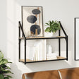 3-Tier Wall Shelf Engineered Wood