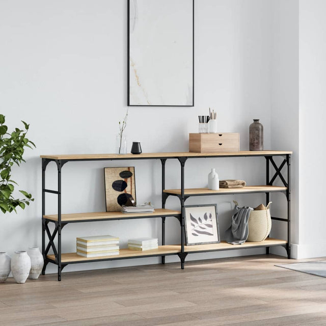Console Table 180X29X76.5 Cm Engineered Wood