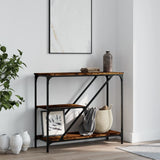 Console Table 88.5X30X75 Cm Engineered Wood