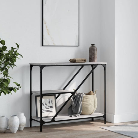 Console Table 88.5X30X75 Cm Engineered Wood