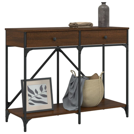 Console Table 100X39X78.5 Cm Engineered Wood