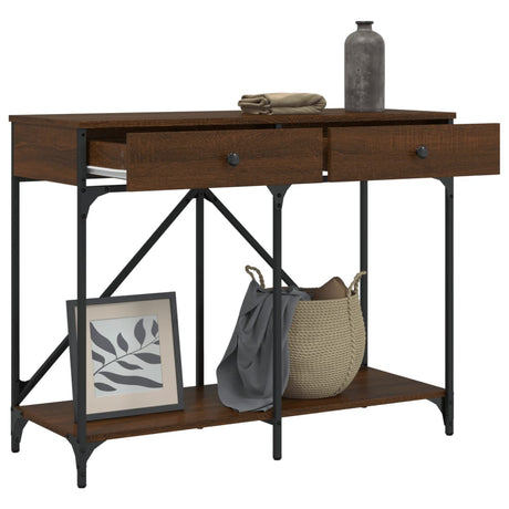 Console Table 100X39X78.5 Cm Engineered Wood