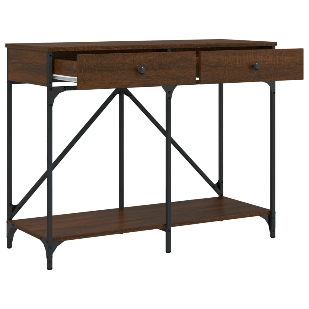 Console Table 100X39X78.5 Cm Engineered Wood