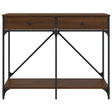 Console Table 100X39X78.5 Cm Engineered Wood