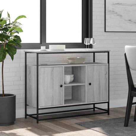 Sideboard 100X35X80 Cm Engineered Wood
