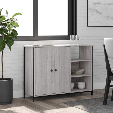 Sideboard 100X33X75 Cm Engineered Wood