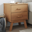 Bedside Cabinet Olden Solid Wood Pine