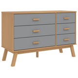 Drawer Cabinet Olden Solid Wood Pine