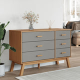 Drawer Cabinet Olden Solid Wood Pine