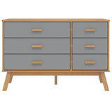 Drawer Cabinet Olden Solid Wood Pine