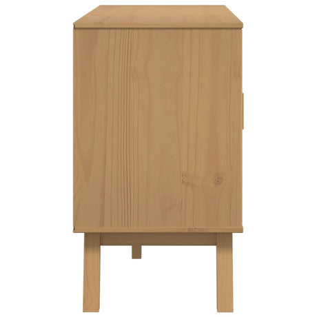Sideboard Olden 114X43X73.5 Cm Solid Wood Pine