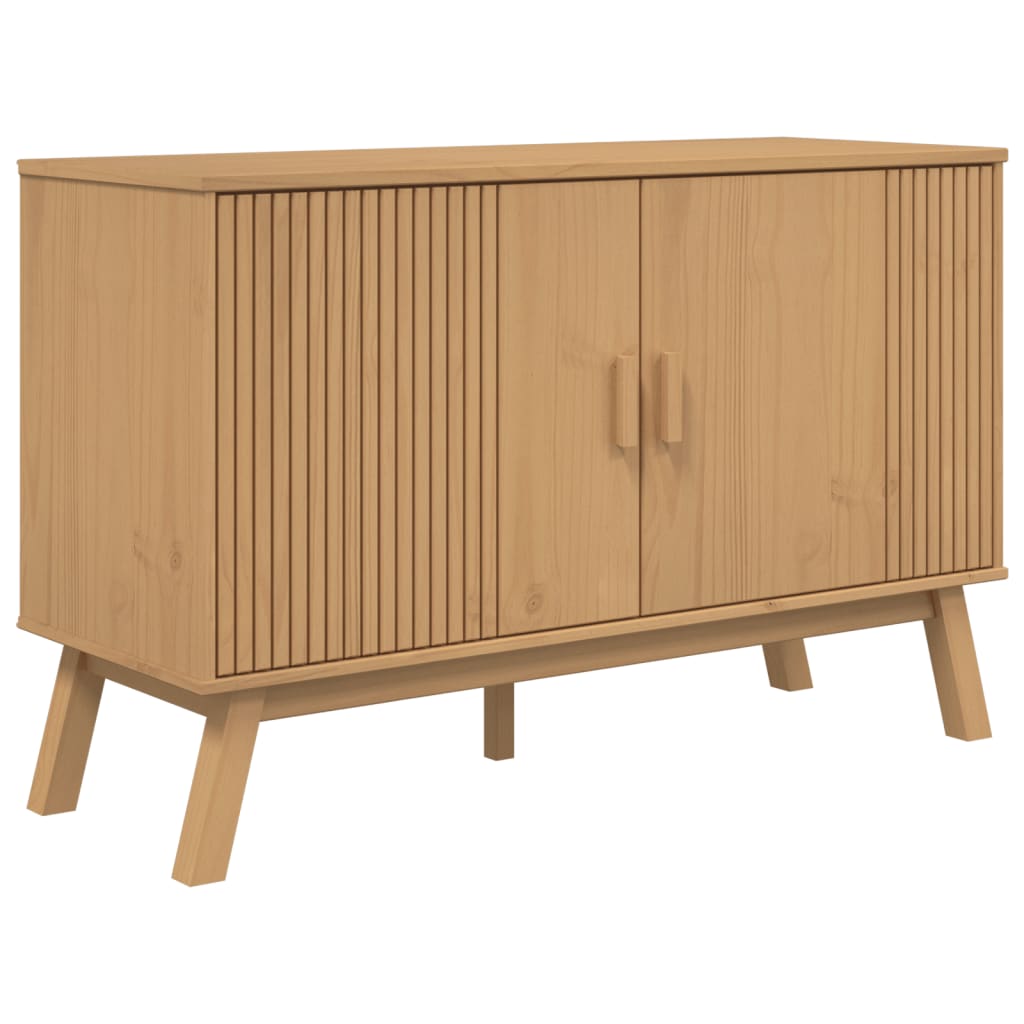 Sideboard Olden 114X43X73.5 Cm Solid Wood Pine