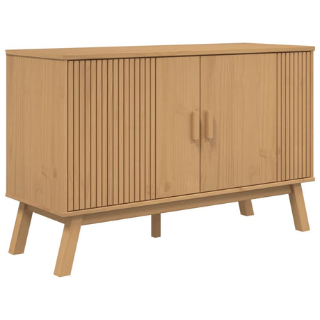 Sideboard Olden 114X43X73.5 Cm Solid Wood Pine