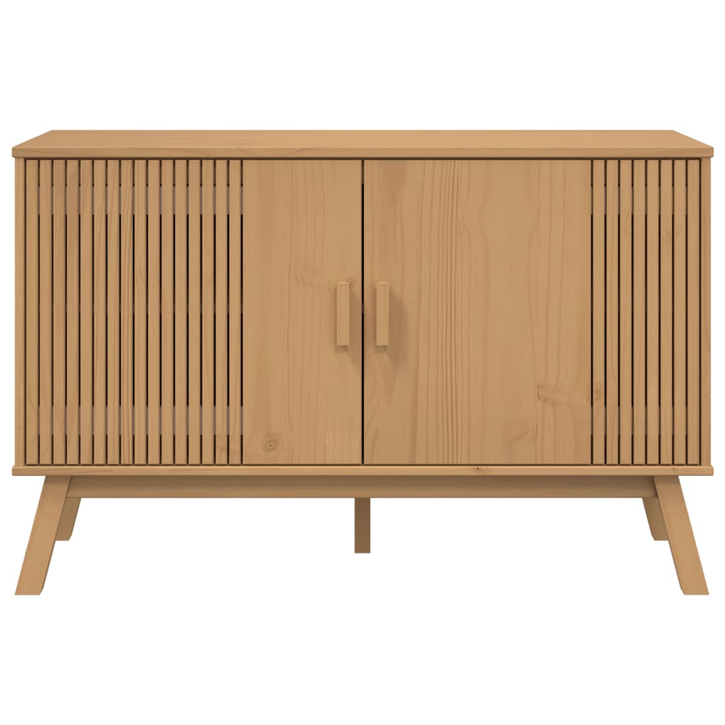 Sideboard Olden 114X43X73.5 Cm Solid Wood Pine