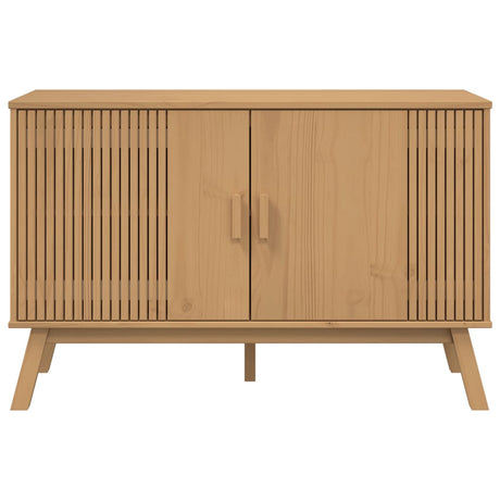 Sideboard Olden 114X43X73.5 Cm Solid Wood Pine
