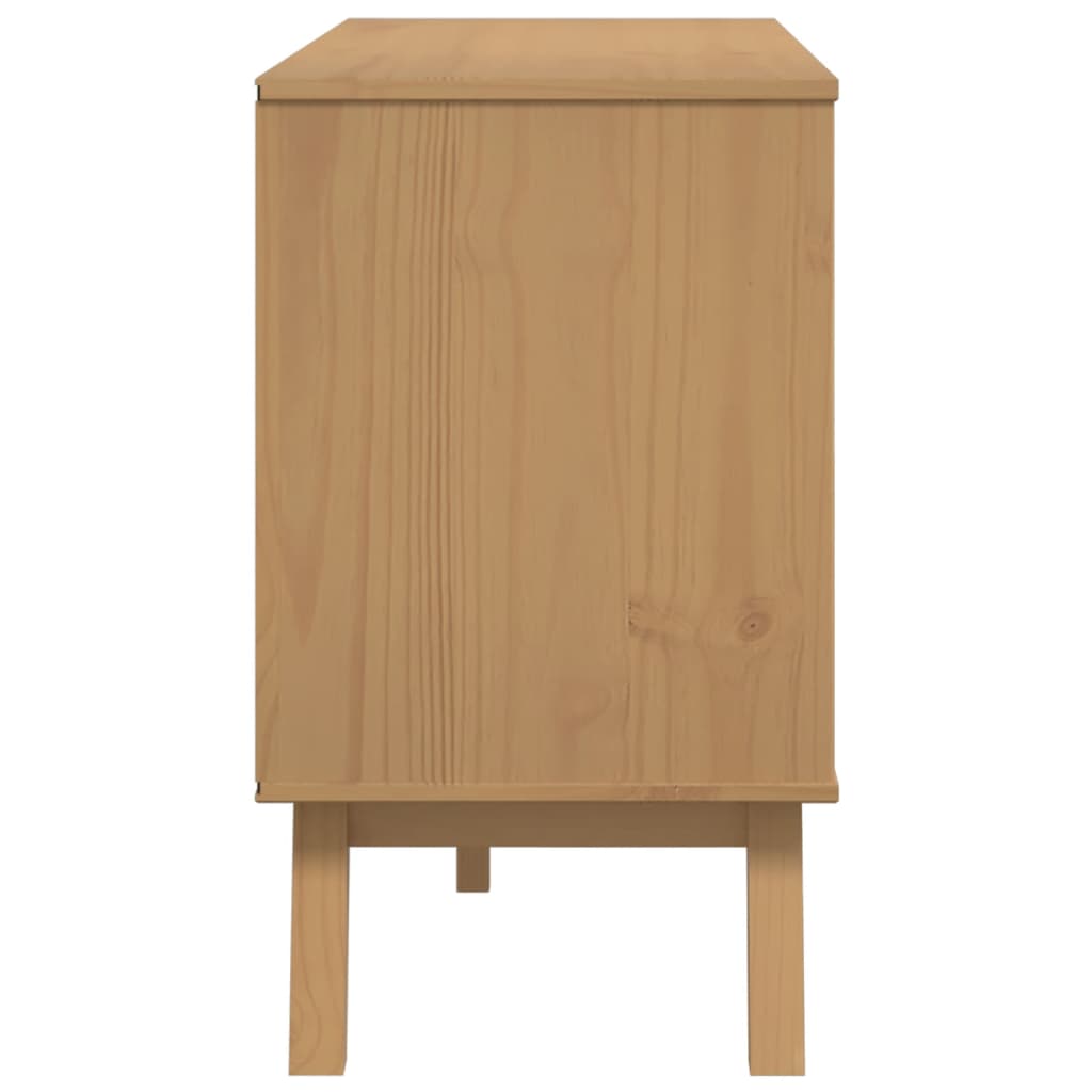 Sideboard Olden 114X43X73.5 Cm Solid Wood Pine