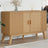 Sideboard Olden 114X43X73.5 Cm Solid Wood Pine