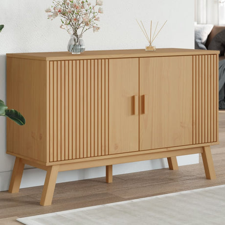 Sideboard Olden 114X43X73.5 Cm Solid Wood Pine